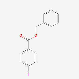 BENZYL 4-IODOBENZOATE structure, CAS 136618-42-3