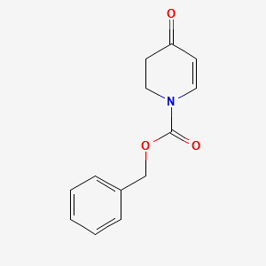 BENZYL 4-OXO-3,4-DIHYDROPYRIDINE-1(2H)-CARBOXYLATE structure, CAS 185847-84-1