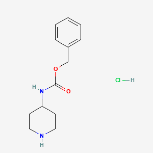 BENZYL PIPERIDIN-4-YLCARBAMATE HYDROCHLORIDE structure, CAS 207296-89-7