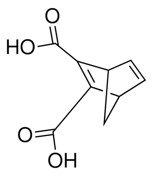 BICYCLO[2.2.1]HEPTA-2,5-DIENE-2,3-DICARBOXYLIC ACID structure, CAS 15872-28-3
