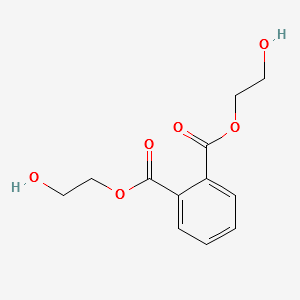 BIS(2-HYDROXYETHYL) PHTHALATE structure, CAS 84-73-1
