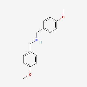 BIS(4-METHOXYBENZYL)AMINE structure, CAS 17061-62-0