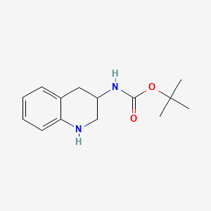 BOC-3-AMINO-1,2,3,4-TETRAHYDROQUINOLINE structure, CAS 219862-14-3