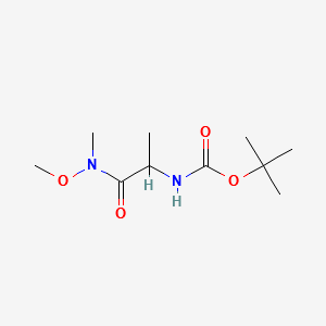 BOC-ALA-N(OCH3)CH3 structure, CAS 87694-49-3