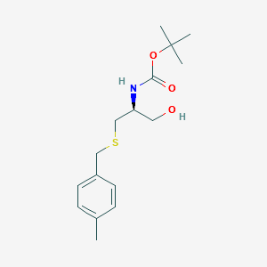 BOC-CYSTEINOL(PMEBZL) structure, CAS 129397-85-9