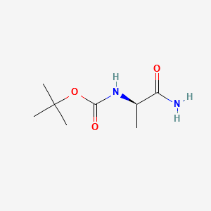 BOC-D-ALA-NH2 structure, CAS 78981-25-6