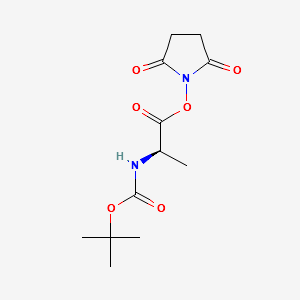 BOC-D-ALA-OSU structure, CAS 34404-33-6
