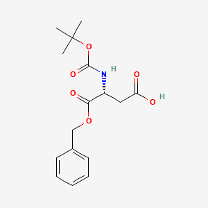 BOC-D-ASP-OBZL structure, CAS 92828-64-3