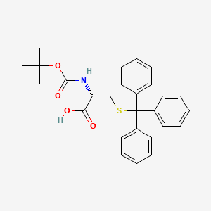 BOC-D-CYS(TRT)-OH structure, CAS 87494-13-1
