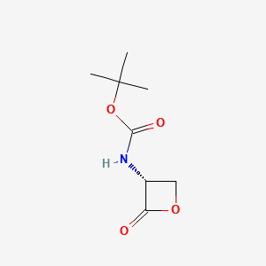 BOC-D-SERINE-BETA-LACTONE structure, CAS 126330-77-6