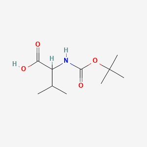 BOC-DL-VALINE structure, CAS 54895-12-4