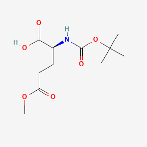 BOC-GLU(OME)-OH structure, CAS 45214-91-3