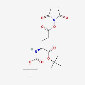BOC-GLU(OSU)-OTBU structure, CAS 81659-82-7