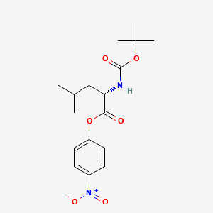 BOC-LEU-ONP structure, CAS 3350-19-4