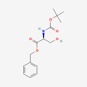 BOC-SER-OBZL structure, CAS 59542-02-9