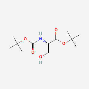 BOC-SER-OTBU structure, CAS 7738-22-9