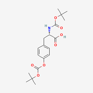 BOC-TYR(BOC)-OH structure, CAS 20866-48-2