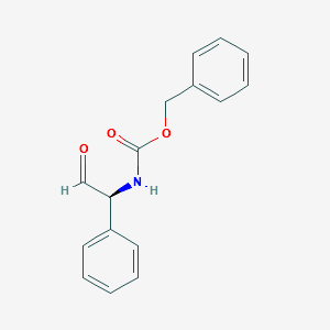 CBZ-L-PHENYLGLYCINAL structure, CAS 194599-71-8
