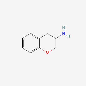 CHROMAN-3-AMINE structure, CAS 60575-19-1