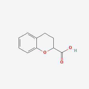 CHROMANE-2-CARBOXYLIC ACID structure, CAS 51939-71-0