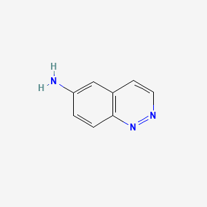 CINNOLIN-6-AMINE structure, CAS 7637-27-6