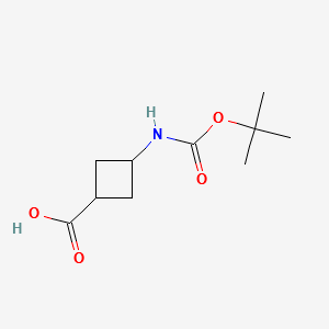 CIS-3-((TERT-BUTOXYCARBONYL)AMINO)CYCLOBUTANECARBOXYLIC ACID structure, CAS 1008773-79-2