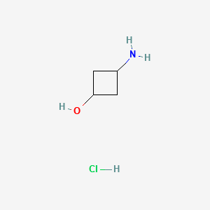 CIS-3-AMINOCYCLOBUTANOL HYDROCHLORIDE structure, CAS 1219019-22-3