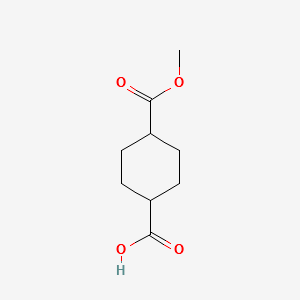 CIS-4-(METHOXYCARBONYL)CYCLOHEXANECARBOXYLIC ACID structure, CAS 1011-85-4