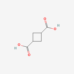 CYCLOBUTANE-1,3-DICARBOXYLIC ACID structure, CAS 62184-63-8