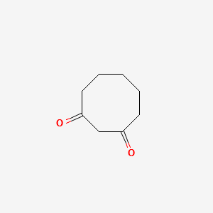 CYCLOOCTANE-1,3-DIONE structure, CAS 935-29-5