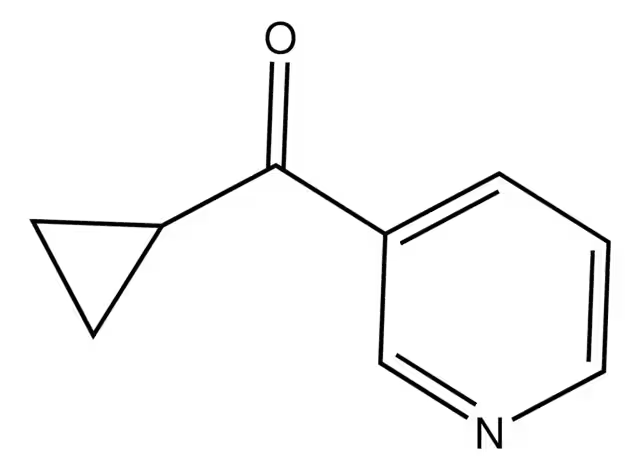 CYCLOPROPYL(PYRIDIN-3-YL)METHANONE structure, CAS 24966-13-0