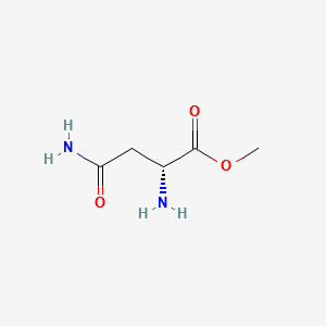 D-ASPARAGINE METHYLESTER structure, CAS 108258-31-7