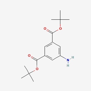 DI-TERT-BUTYL 5-AMINOISOPHTHALATE structure, CAS 167993-12-6