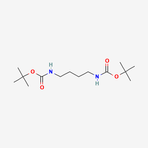 DI-TERT-BUTYL BUTANE-1,4-DIYLDICARBAMATE structure, CAS 33545-97-0