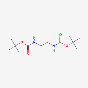 DI-TERT-BUTYL ETHANE-1,2-DIYLDICARBAMATE structure, CAS 33105-93-0