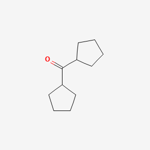 DICYCLOPENTYLMETHANONE structure, CAS 17610-48-9