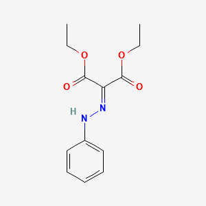 DIETHYL 2-(2-PHENYLHYDRAZONO)MALONATE structure, CAS 6134-59-4