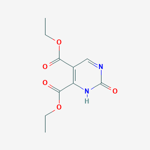 DIETHYL 2-OXO-1,2-DIHYDROPYRIMIDINE-4,5-DICARBOXYLATE structure, CAS 62328-19-2