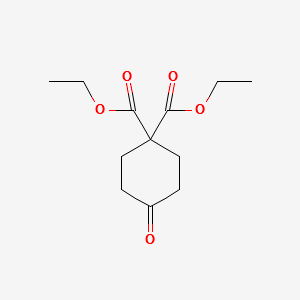 DIETHYL 4-OXOCYCLOHEXANE-1,1-DICARBOXYLATE structure, CAS 55704-60-4