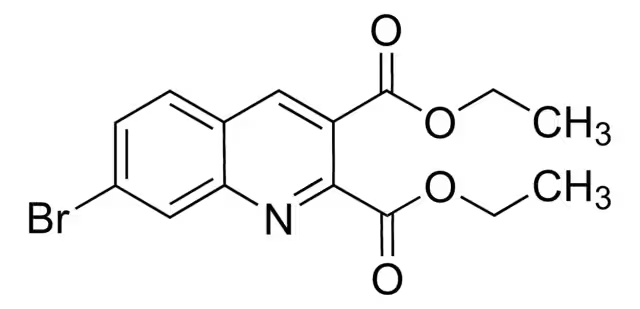 DIETHYL 7-BROMOQUINOLINE-2,3-DICARBOXYLATE structure, CAS 892874-41-8