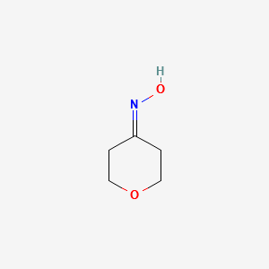 DIHYDRO-2H-PYRAN-4(3H)-ONE OXIME structure, CAS 61128-73-2