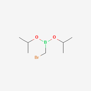 DIISOPROPYL (BROMOMETHYL)BORONATE structure, CAS 137297-49-5