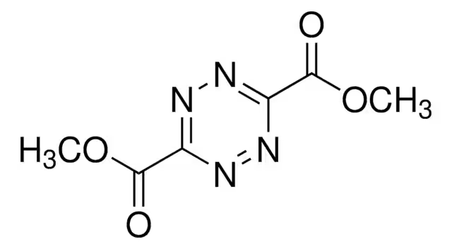 DIMETHYL 1,2,4,5-TETRAZINE-3,6-DICARBOXYLATE structure, CAS 2166-14-5