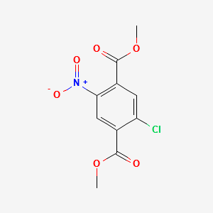 DIMETHYL 2-CHLORO-5-NITROTEREPHTHALATE structure, CAS 32888-86-1
