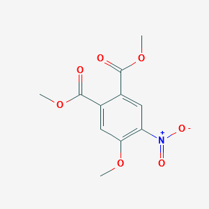 DIMETHYL 4-METHOXY-5-NITROPHTHALATE structure, CAS 856806-20-7