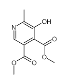 DIMETHYL 5-HYDROXY-6-METHYLPYRIDINE-3,4-DICARBOXYLATE structure, CAS 18872-74-7