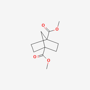 DIMETHYL BICYCLO[2.2.1]HEPTANE-1,4-DICARBOXYLATE structure, CAS 15448-76-7