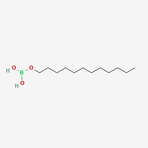 DODECYL DIHYDROGEN BORATE structure, CAS 134638-14-5