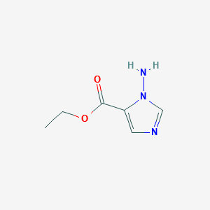 ETHYL 1-AMINO-1H-IMIDAZOLE-5-CARBOXYLATE structure, CAS 1179361-84-2