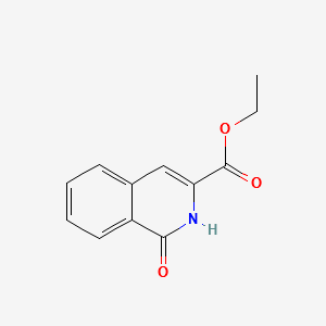 ETHYL 1-OXO-1,2-DIHYDROISOQUINOLINE-3-CARBOXYLATE structure, CAS 94726-24-6